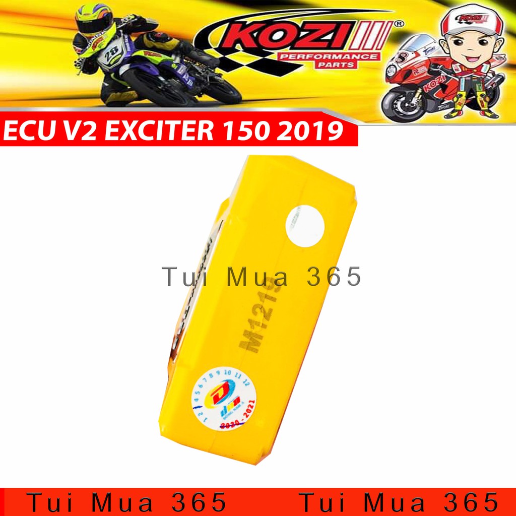 ECU V2 Độ Mở Tua 8 Map Chỉnh Kozi Yamaha Exciter 150cc 2019