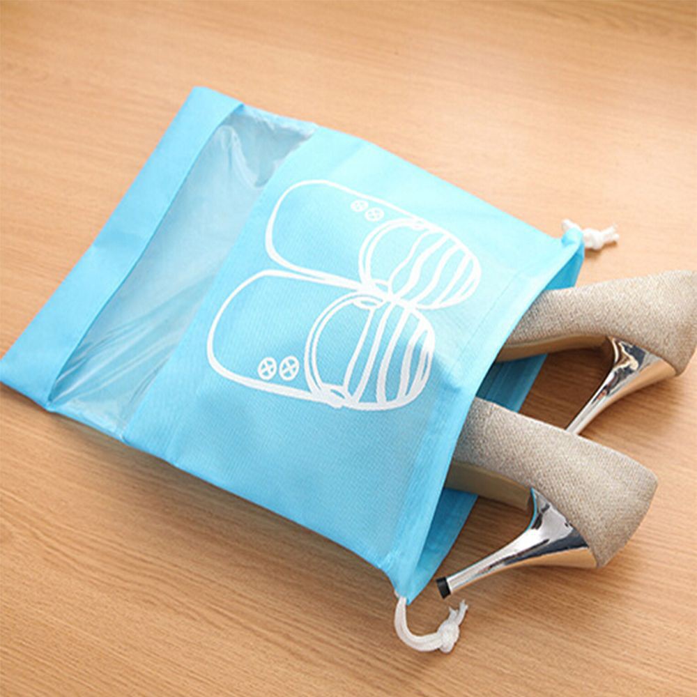 Túi Đựng Giày Hoạ Tiết Chống Bẩn Đi Du Lịch Tiện Lợi 2339