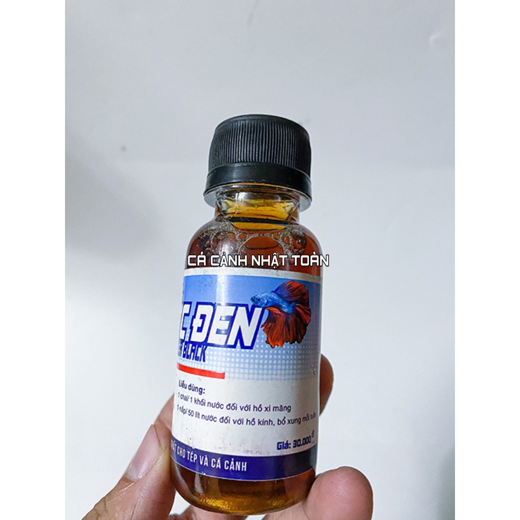 DUNG DỊCH NƯỚC ĐEN WATER BLACK CHO BỂ CÁ CẢNH 100ML