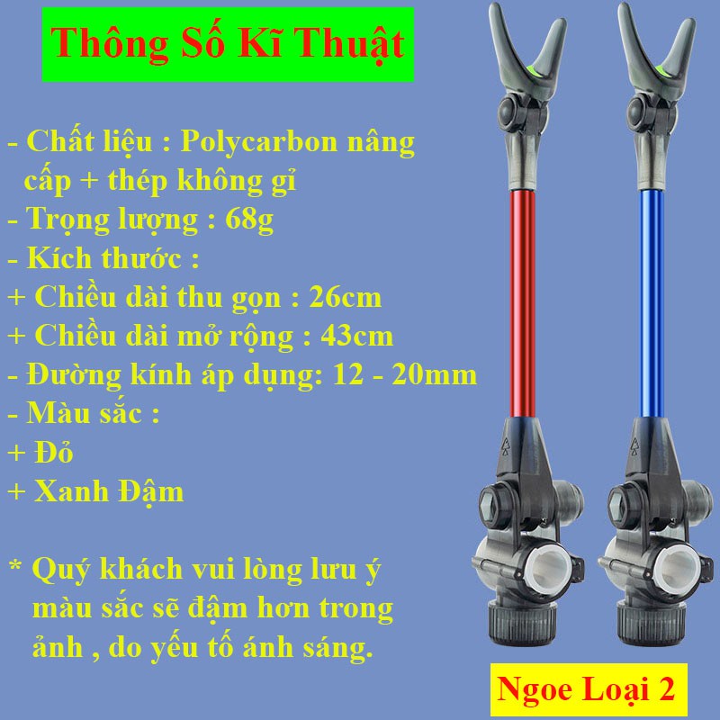 NGHOE PHỤ CHỐNG CẦN CÂU ĐÀI, Gác cần Câu cá,Gác cacbon 38