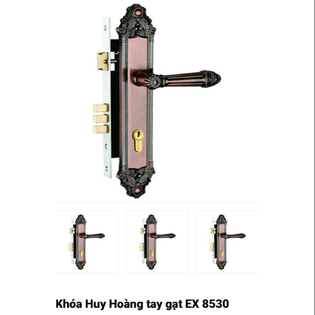 Khóa tay gạt EX 8529 HUY HOÀNG cửa chính