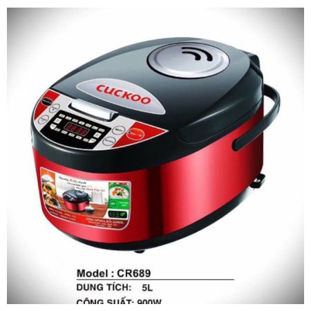Nồi cơm Cuckoo F03 CR-689 đa năng. 5L Cao Cấp Nấu đa năng, Điều khiển thông minh