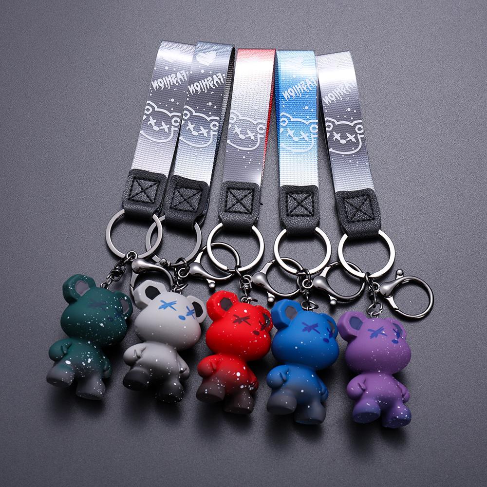 Móc Khóa Hình Gấu Hoạt Hình Đáng Yêu