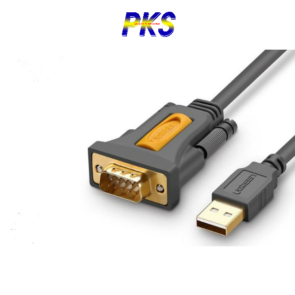 Cáp USB to COM RS232 dài 1.5M có Chip chính hãng Ugreen 20211