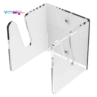 {Clear Skateboard Wall Hanging Brackets Easy Installation Works Wall Hanger for Storing Your All Skateboards