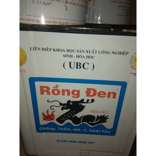 Rồng Đen Loại 10KG - Men keo rồng đen - Chống thấm tối ưu