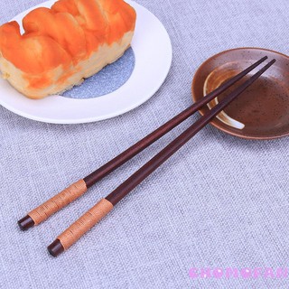 Đôi đũa gỗ 23.5cm kiểu retro độc đáo tiện dụng