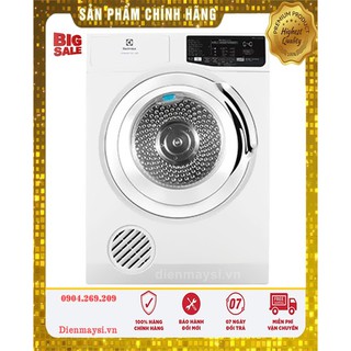 Máy sấy Electrolux 8 kg EDS805KQWA (Miễn phí giao tại HCM-ngoài tỉnh liên hệ shop)