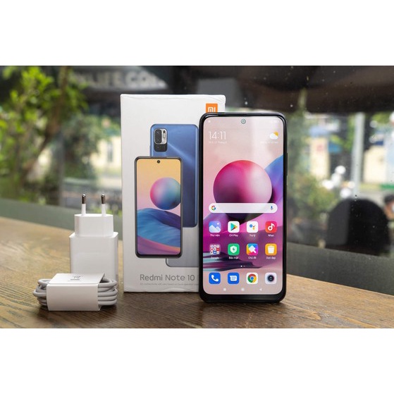 Điện thoại Xiaomi Redmi Note 10 5G 4GB/128GB Màu Xám GRAY - Hàng Chính Hãng