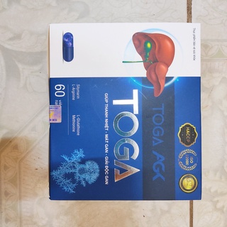Viên uống giải độc gan Toga hộp 60 viên