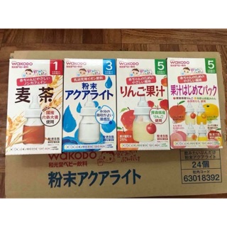 Trà Wakodo đủ vị ( hoa quả, lúa mạch, điện giải) date 2023