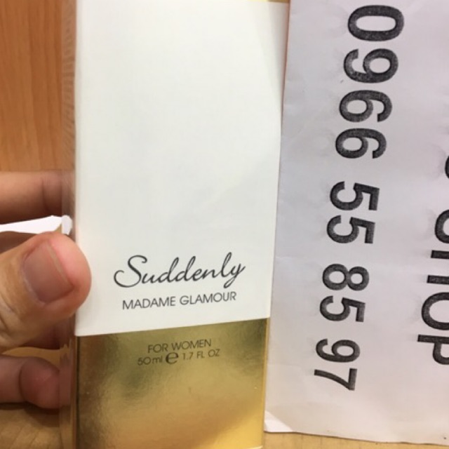 Nước Hoa Nữ SUDDENLY ĐỨC 50ml