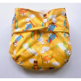 Bộ bỉm vải Goodmama siêu chống tràn size M và L cho bé từ 3 -18kg