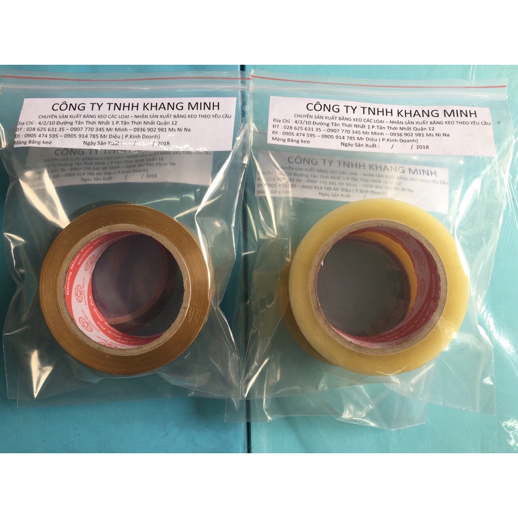 BĂNG KEO 200 Yard 1.6kg/cây 1.7kg/cây  LÕI SIÊU MỎNG, SIÊU TIẾT KIỆM