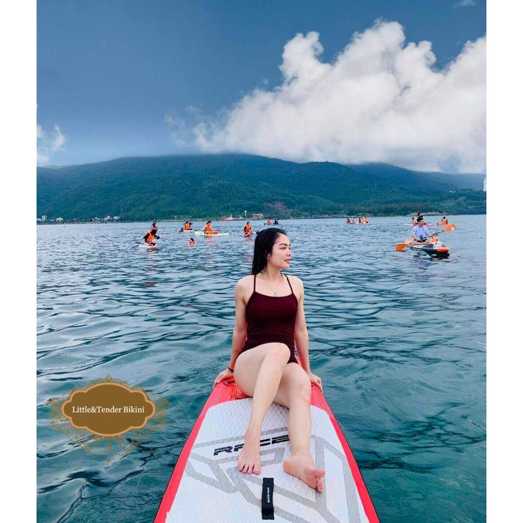[ẢNH FEEDBACK KHÁCH] Bikini đỏ đô tôn dáng form ĐẸP