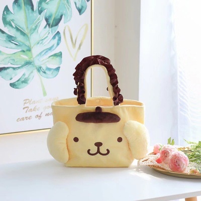 Ag Sanrio mymelody Kuromi Cinnamon Melody Pompom Purin Lotso Cầm Lá Sen Dễ Thương Cho Bé Gái