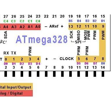 Arduino Bootloader Atmega328P-Pu Ic