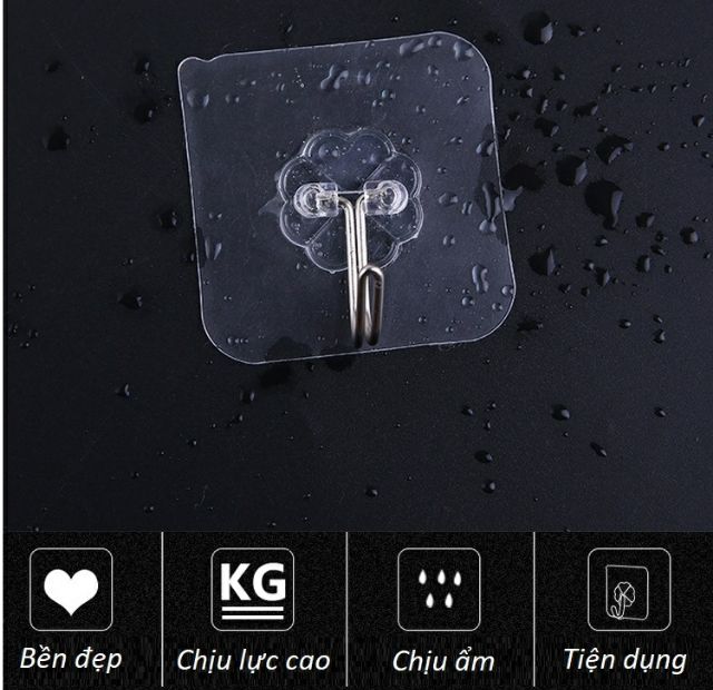 50 móc dính tường siêu chịu lực