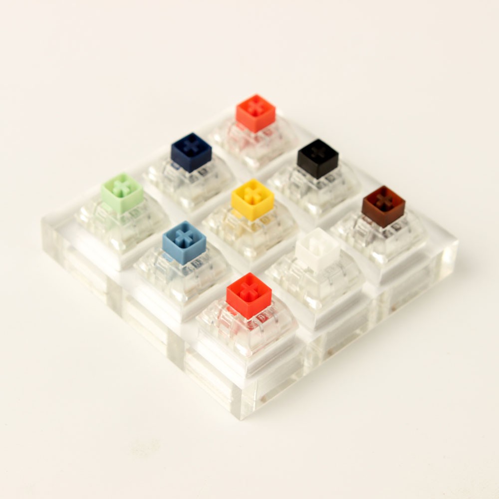 Thiết Bị Kiểm Tra Công Tắc Phím MX YMDK 9 Nút | Cherry Gateron Kailh | Zealio Ngọc Bích Hải Quân | Bàn Phím Cơ MX DIY