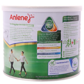 Sữa Bột Anlene Gold Movepro Hương Vani (Dành cho người trên 40 tuổi) - 400g