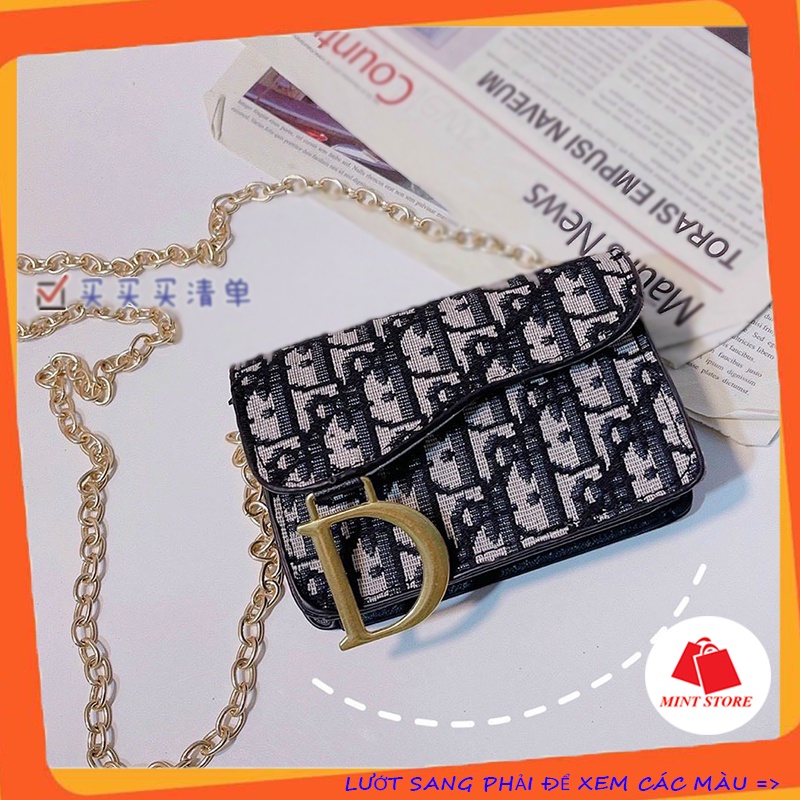 Túi ví mini nữ đeo chéo đẹp cá tính đi chơi thời trang Túi xinh mint store PK 332