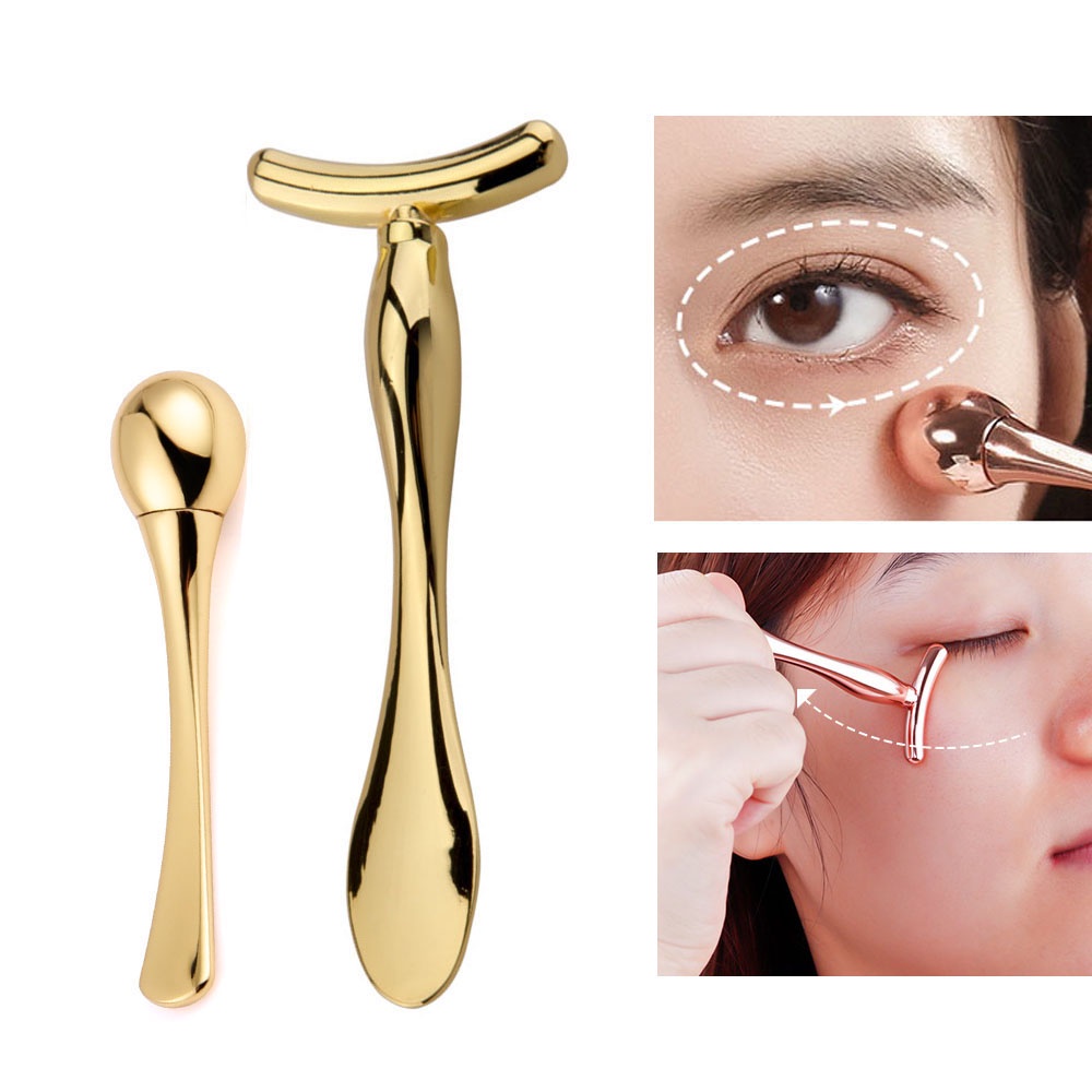 [Hàng mới về] Cây lăn massage mắt mini 2 kiểu tùy chọn giảm quầng thâm hiệu quả