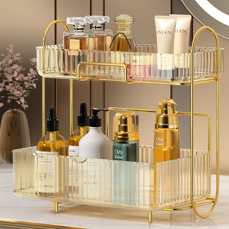 Kệ đựng mỹ phẩm bằng mica trong suốt cao cấp, siêu tiện ích - Thiết kế sang trọng, lịch lãm và nhiều màu sắc