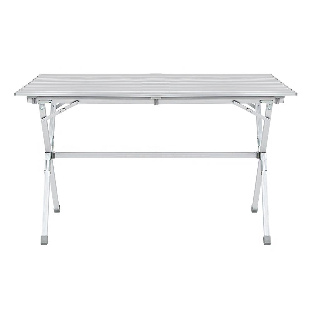 HomeBase SPRING Bàn dã ngoại có thể gấp được bằng nhôm W120xH70xD70cm