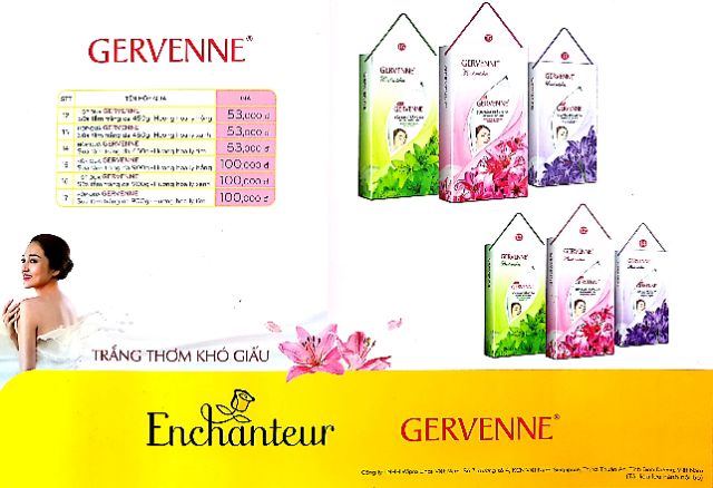 Hộp Quà Sữa Tắm Enchanteur 20-10/20-11