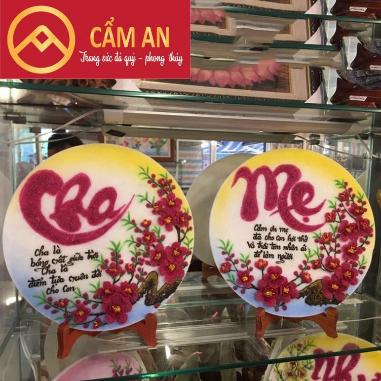 TRANH ĐĨA ĐÁ TỰ NHIÊN TRƯNG BÀY PHÒNG KHÁCH, BÀN LÀM VIỆC