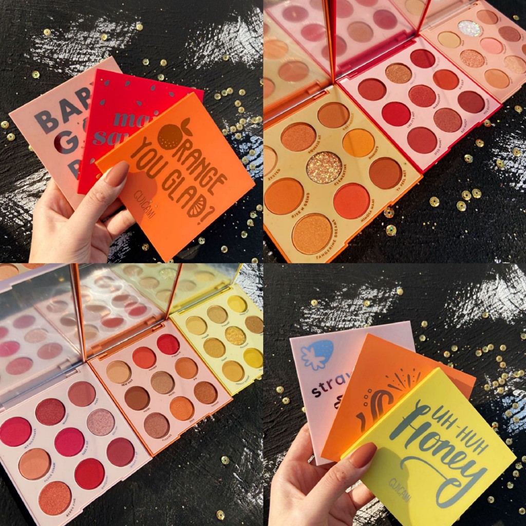 Bảng Phấn Mắt Guicami 9 Ô Baby Got Peach Bảng Dupe Hoàn Hảo Của Colourpop AS