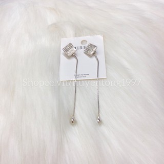 Khuyên Tai Nữ Tiểu Thư Xinh Xắn Hàn Quốc Dáng Dài