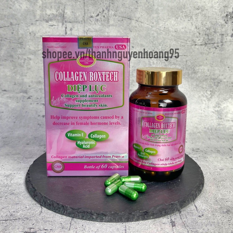 COLLAGEN TEX DIỆP LỤC Phiên bản mới bổ sung biton hỗ trợ làm đẹp da, trắng sáng da, ngăn ngừa lão hoá