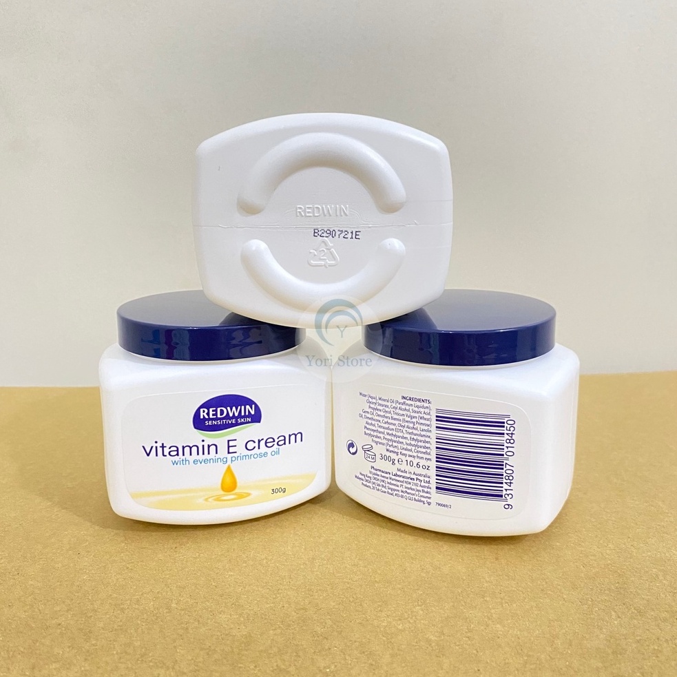 Kem Dưỡng Redwin Vitamin E hoa anh thảo của Úc 300g