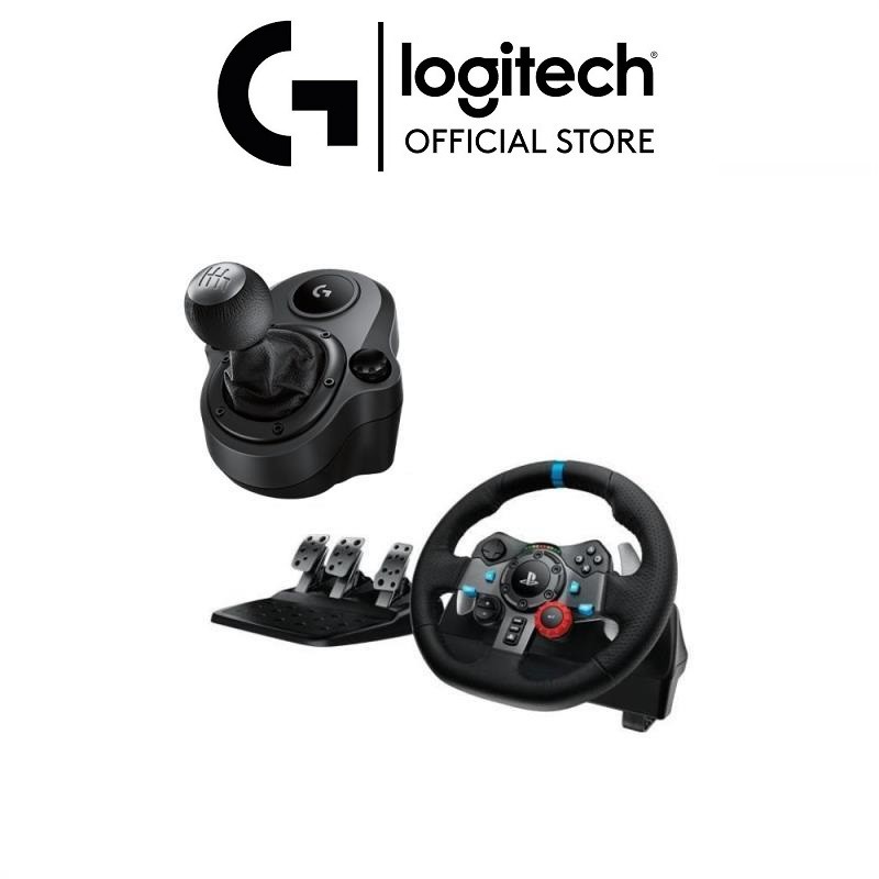 Combo Vô Lăng Logitech G29 Driving Force Và Cần số Logitech SHIFTER