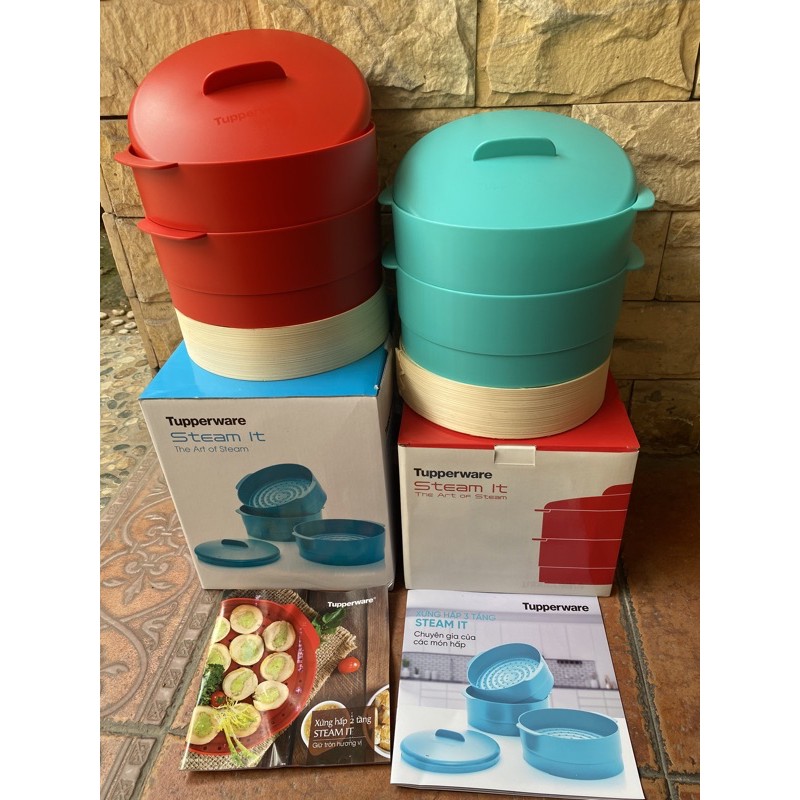 Xửng hấp 1 2 3 tầng tupperware