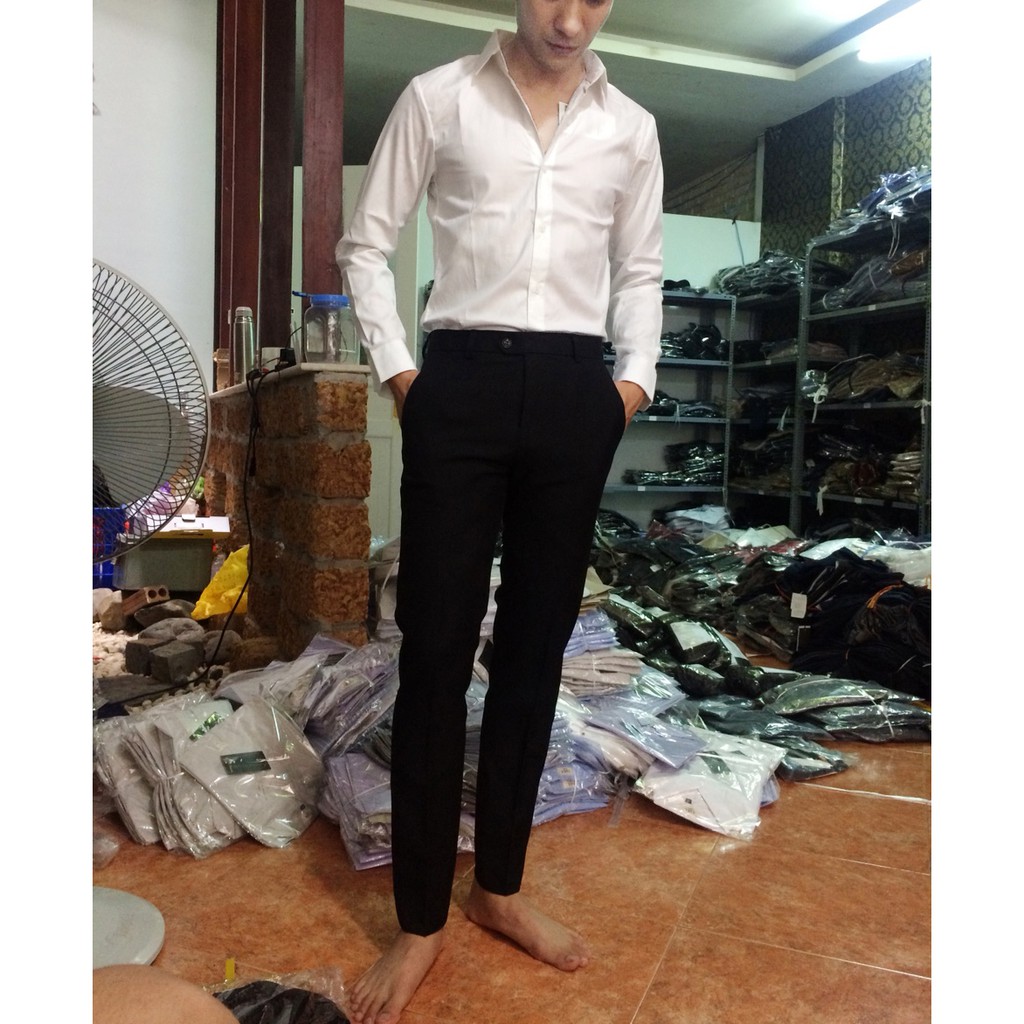 Sơ mi trắng xuất khẩu hàng dư, chất cotton xuất khẩu loại 1 mềm mịn dày dặn. chống nhăn, ảnh thật nhé