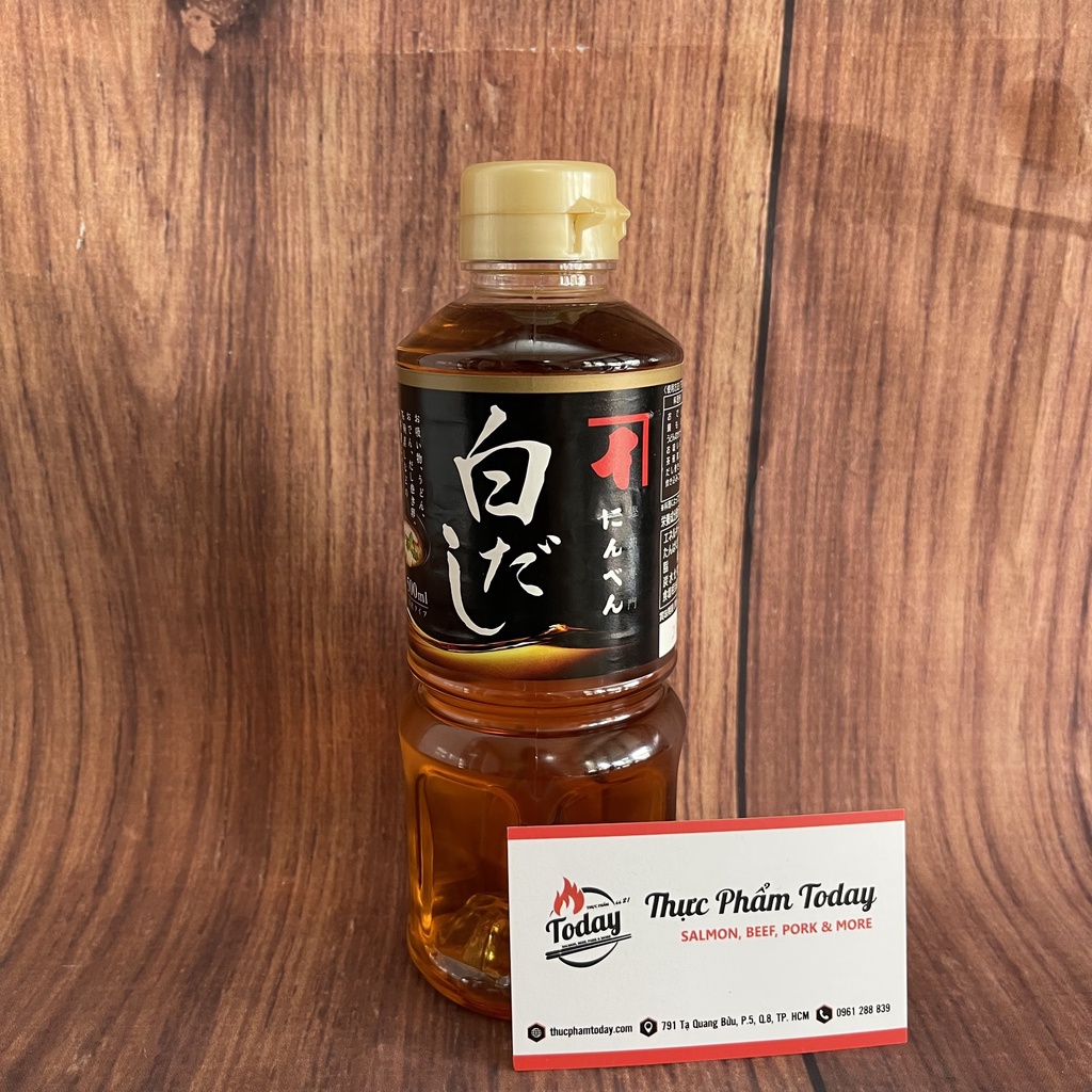 [Hương vị chuẩn Nhật Bản] Nước dùng tiện lợi Shiro Dashi {Ninben} Nhật Bản 500ML dùng để nấu súp