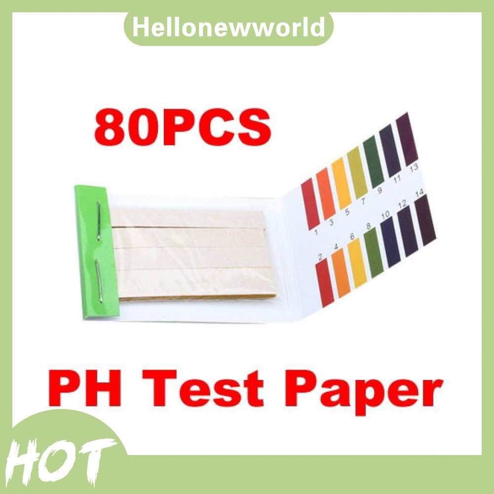 Set 80 tờ giấy đo độ pH 1-14