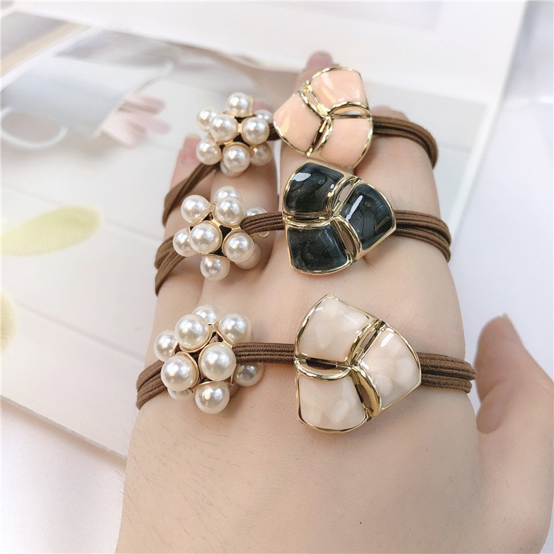 Dây buộc tóc thiết kế đơn giản xinh xắn thời trang dành cho nữ
