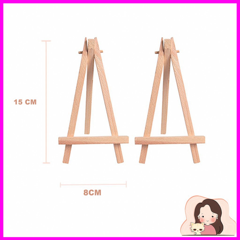 Giá đỡ tranh ảnh, điện thoại để bàn mini 15x8cm