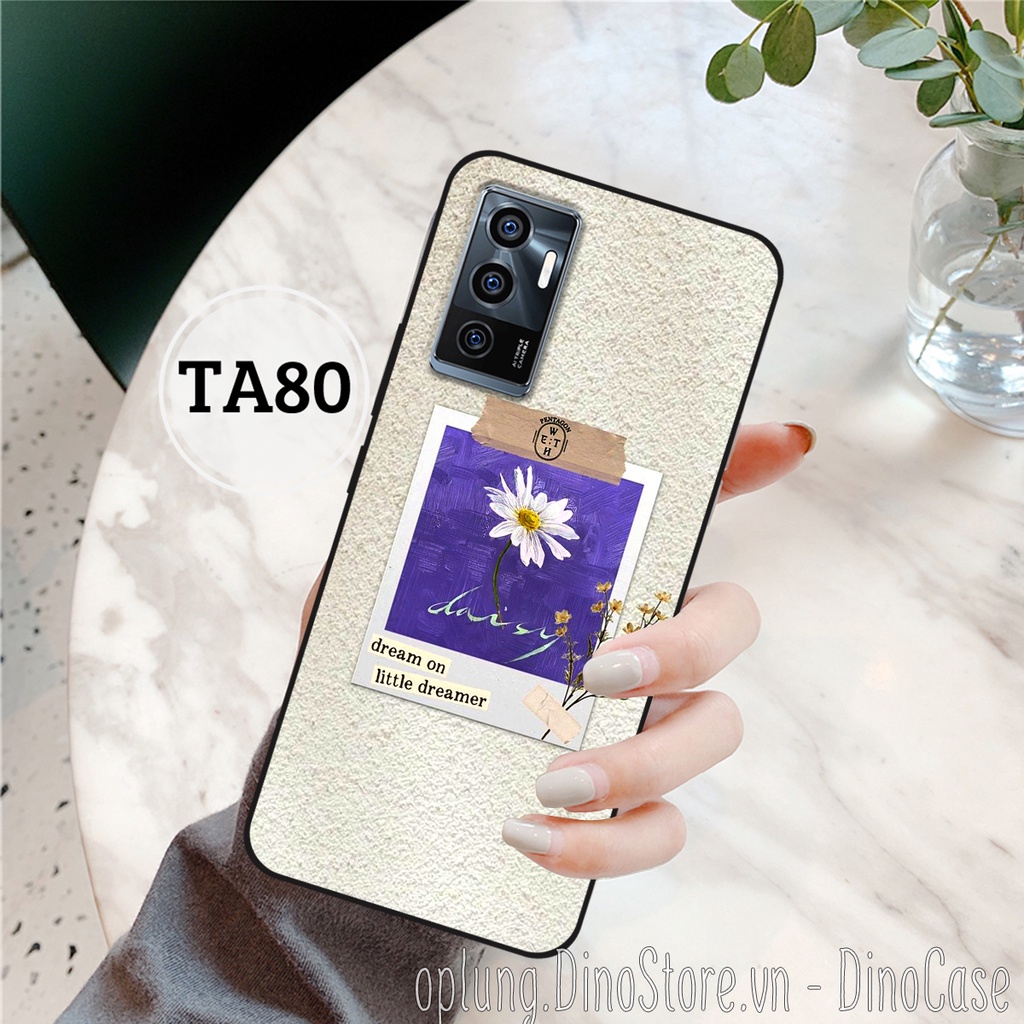 Ốp lưng điện thoại Vivo V23E - Vivo V23 5G - Ốp lưng Vivo in hình hoa cỏ đơn giản nhẹ nhàng Vintage.
