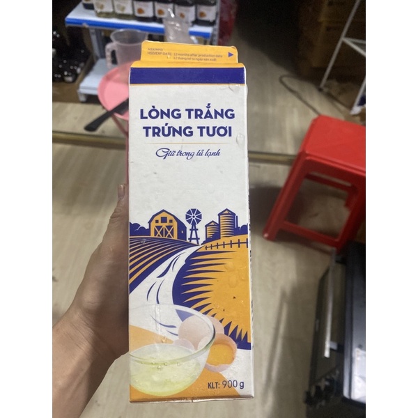 Lỏng trắng trứng tươi nhất hương 900g