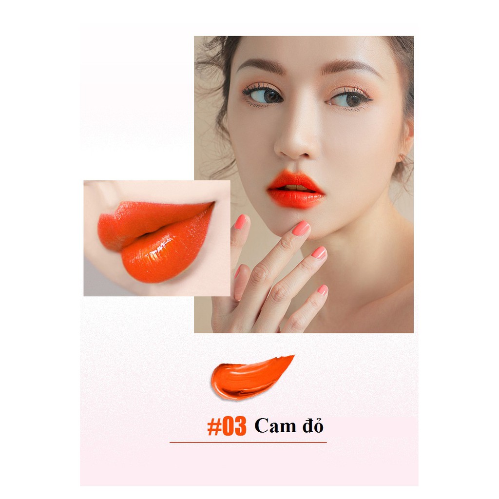 💕 Son Kem Tint Joy Color Peinifen Dễ Thương - Nội Địa Trung 💕-W62-C03T2 | Thế Giới Skin Care