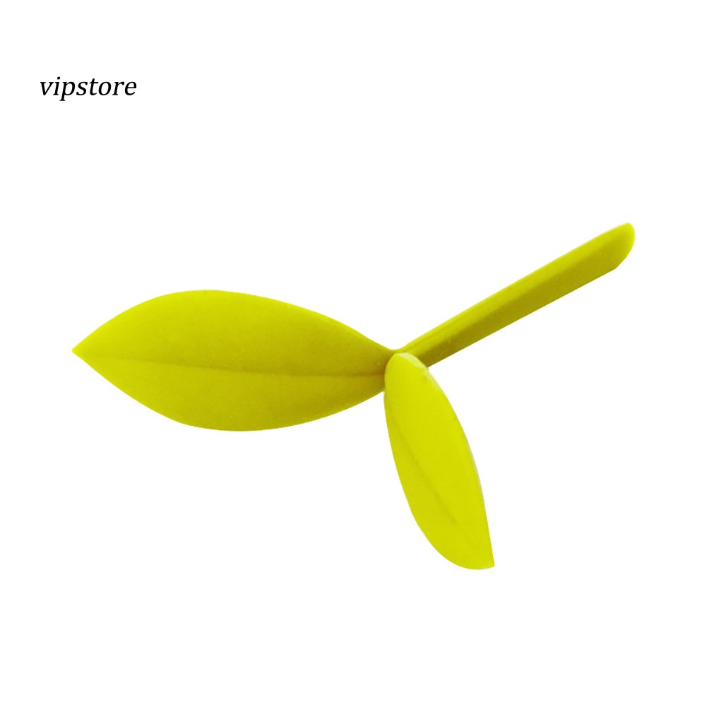 Creative Cute Little Grass Bud Shoot Bookmark Silicone Stationery Book Marker