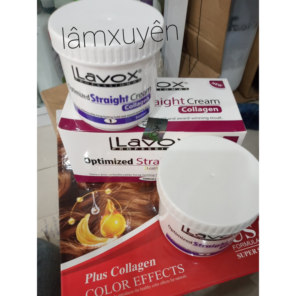Thuốc duỗi Lavox tím siêu nhanh siêu mạnh 500ml cao cấp  FREESHIP  mùi nhẹ siêu bóng mượt thẳng tự nhiên không khô tóc