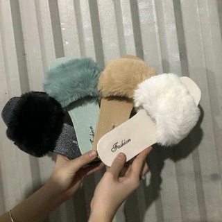 Dép lông thời trang lông chuột siêu mềm
