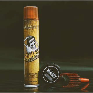 Sáp vuốt tóc VARIETY CHÍNH HÃNG + gôm xịt tóc giữ nếp tặng lược/ wax vuốt tóc/ keo vuốt tóc/ sap vuot toc/ wax