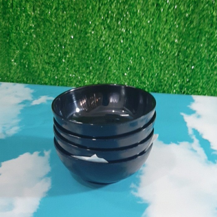 Chén chấm nhựa Melamine CO34,CC57N,màu đen bóng, đen nhám ,đựng gia vị -Cao Cấp