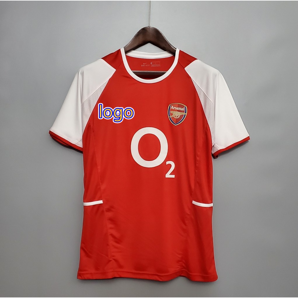 Áo Bóng Đá Arsenal 02 03 04 05 06 88 89 92 93 94 95 98 99 00 02 Chất Lượng Cao